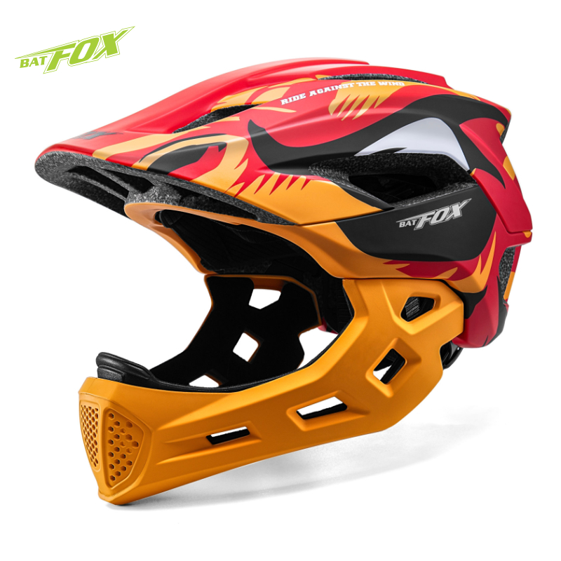 Running Gear Kids - Batfox crianças rosto cheio capacete da