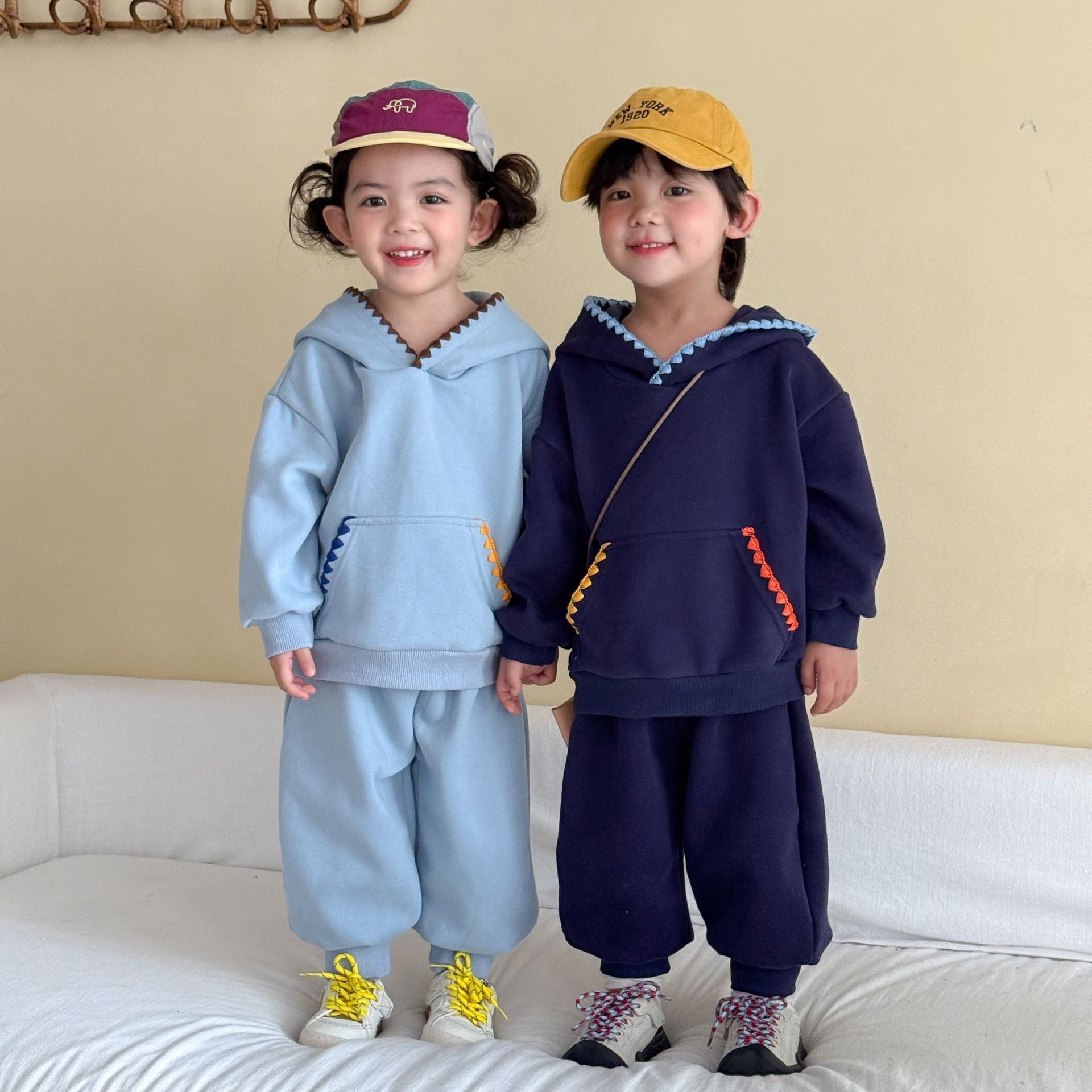 Running Gear Kids - Conjunto de Roupas de Manga Longa