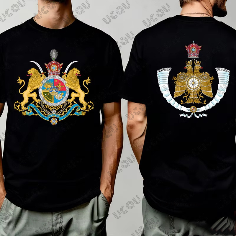 Running Gear Kids - Camiseta masculina de algodão com brasão