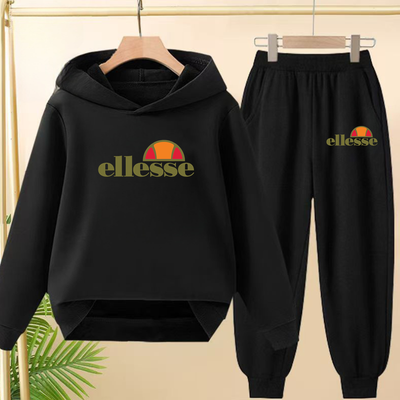 Running Gear Kids - Crianças clássico moda topo letras roupas