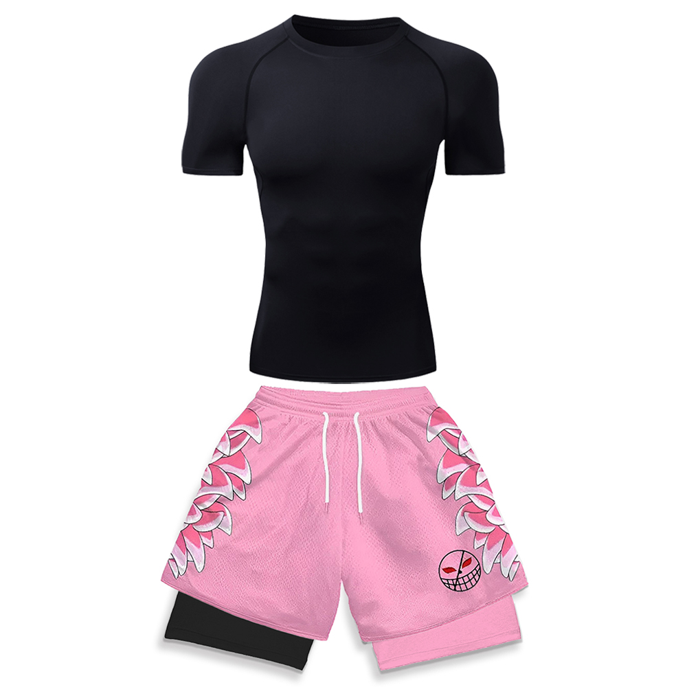 Running Gear - Roupa de Treino de Alta Elasticidade