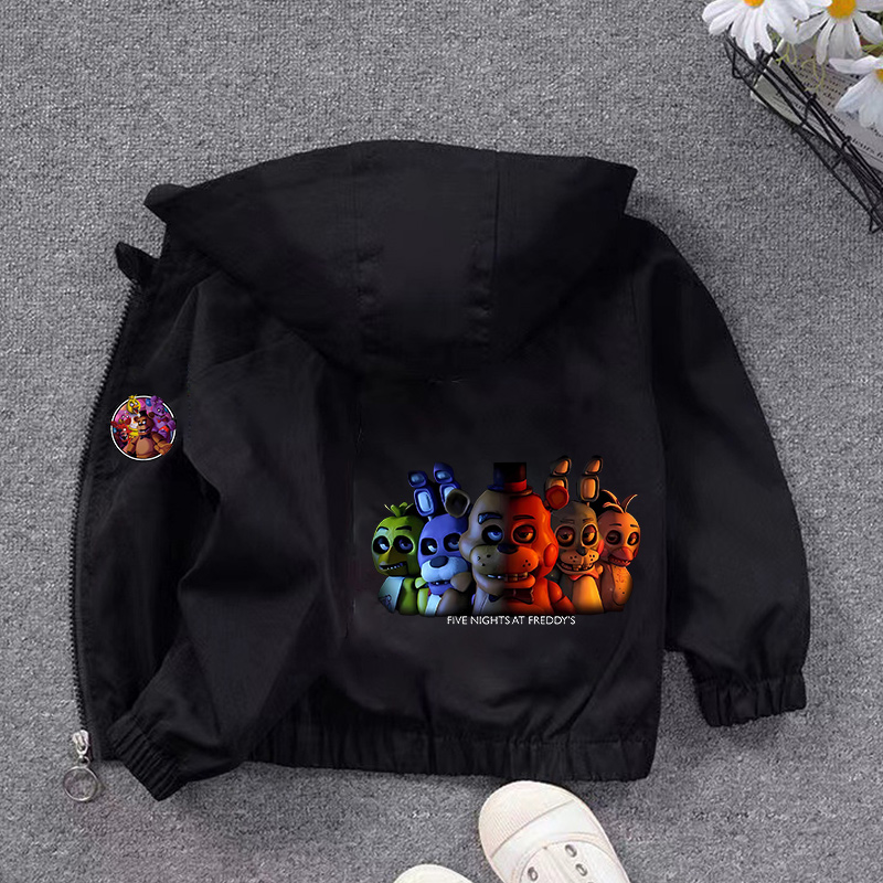Jaqueta com capuz Fnafs para m - Running Gear Kids avaliação e preço