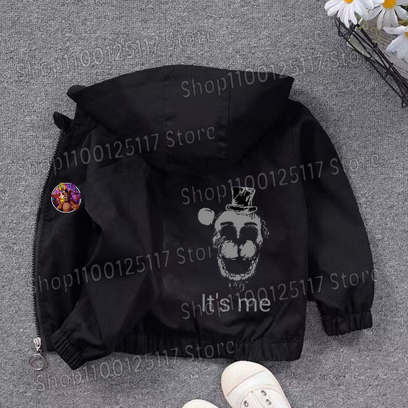 Jaqueta com capuz Fnafs para m - Running Gear Kids avaliação e preço