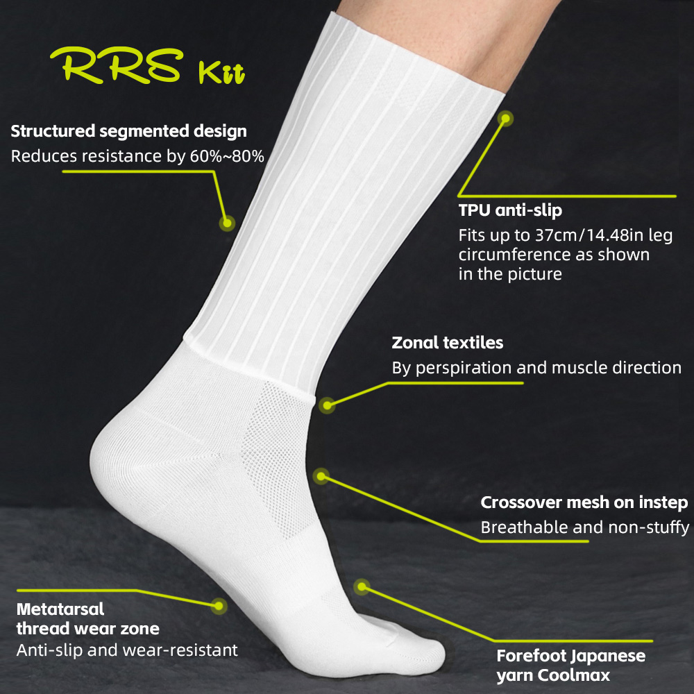Rrskit meias aerodinâmicas par - Running Gear avaliação e preço