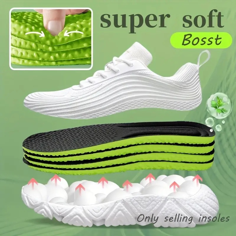 2 pares de palmilhas esportiva - Insole Arch Support avaliação e preço